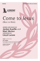 Come to Jesus SATB choral sheet music cover